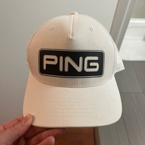 Ping Golf Hat Color White